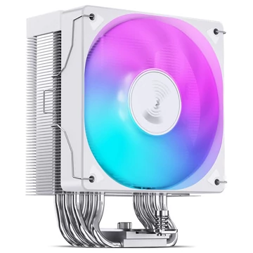 Processzor hűtő Jonsbo CR-1000MAX CPU hűtő, 120 mm, RGB - Fehér