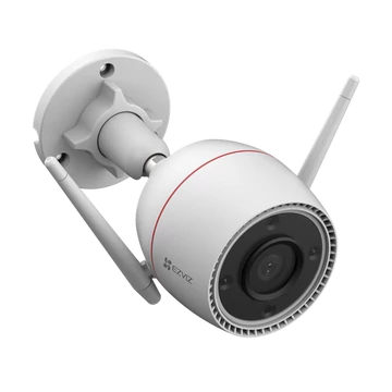 EZVIZ H3C 2K + felbontás kültéri kamera, színes éjszakai látás integetőkéz felimerés, testreszabható észlelési zóna, 512GB