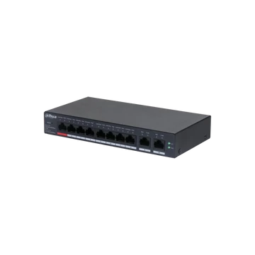 Dahua PoE switch - CS4010-8GT-110 (Cloud menedzsment; 8x 1Gbps PoE + 2x 1Gbps port, 110W)