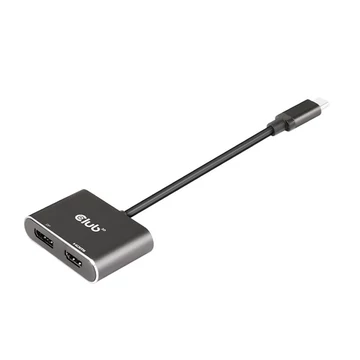 Club 3D USB Hub - CSV-1552 (3.2 USB-C Gen 1 to DisplayPort, HDMI, 4k60Hz)