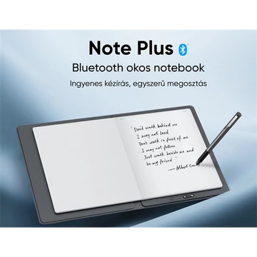 XP-PEN Grafikus kijelző - Note Plus (aktív terület: 210*146mm, 1000mAh, BT5.3, 1 gomb)