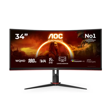 CU34G2XP 34IN IPS 3440X1440 21.9 1 MS SCHWARZ/ROT