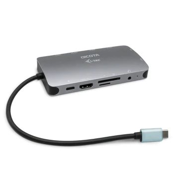 USB-C PORTABLE 10-IN-1 DOCKING STATION HDMI/PD 100W
