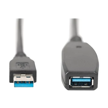 DIGITUS Extension Cable USB 3.0 SuperSpeed Type USB A/A M/F active black 15m