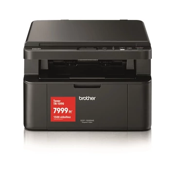 BROTHER Lézer MFP NY / M/S DCP-1622WE, A4, mono, 20 lap / perc, WiFi / USB, manuál duplex, 2400x600dpi, 32MB