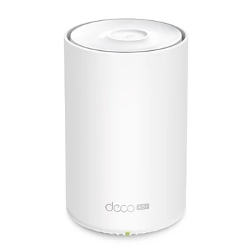 TP-Link Mesh WiFi AX1500 Deco X10-4G (1pack; 4G + ; NanoSIM; 300Mbps 2,4GHz + 1201Mbps 5GHz; WPA3; Wifi6; 3x1Gbps)