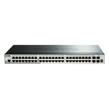 D-Link 52-Port Gigabit Stackable Smart Managed Switch including 4 10G SFP+