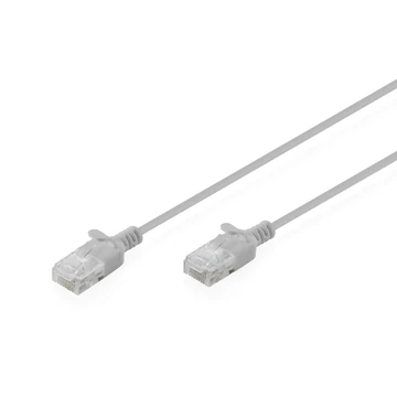 CAT6 U/UTP SLIM PATCH 05M GREY 050M LSZH AWG 32/7 GREY