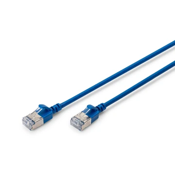 CAT 6A F-FTP SLIM PATCHCAB 03M COOPERLSZH AWG 32/70.3M BLUE