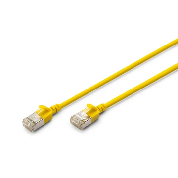 CAT 6A F-FTP SLIM PATCHCAB 05M COOPERLSZH AWG 32/70.3M YELLOW