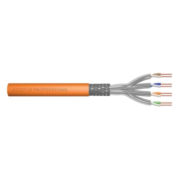 CAT 7 S-FTP CABLE 1000 M 1200MHZ B2CA AWG23/1 ORANGE