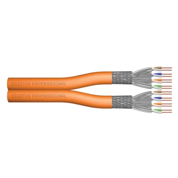 CAT 7 S-FTP DUPLEX CABLE 500 M 1200MHZ B2CA AWG23/1 ORANGE