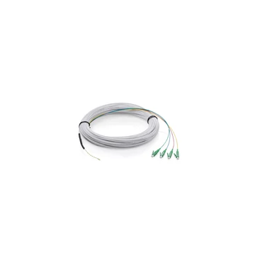 FTTH DROPCABL SINGLE 4FIBER 50M 4FIBERS LC/APC 24MM G.657.A2