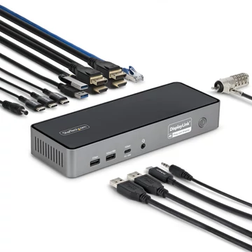 3X MONITOR DOCKING STATION 4K 60HZ HDMI/DISPLAYPORT TAA
