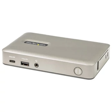 USB C DOCK DP 4K30HZ OR VGA OR VGA/65W PD/4-PORT USB HUB/GBE