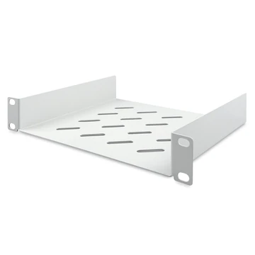 1U 10IN SHELF GREY 44X254X200 MM RAL 7035
