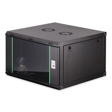 WALL MOUNTING CABINET 600X600MM 7U DYNAMIC 416X600X600MM BLACK