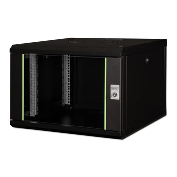 WALL MOUNTING CABINET 600X600MM 7U UNIQUE 420X600X600 MM BLACK