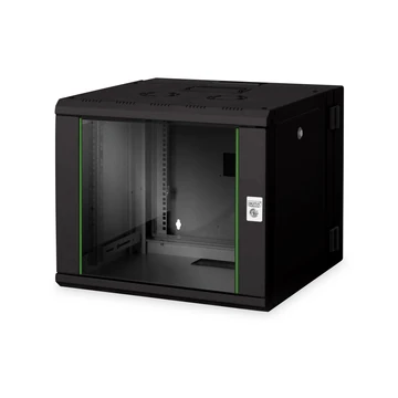 WALL MOUNTING CABINET 600X600MM 9U UNIQUE SERIES DOUBLE SEC BL