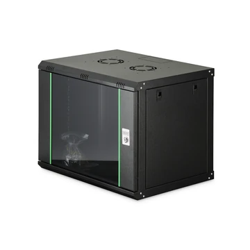 WALL MOUNTING CABINET 600X450MM 9U DYNAMIC 505X600X450 MM BLACK