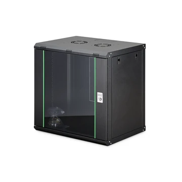 WALL MOUNTING CABINET 600X450MM 12U DYNAMIC 638X600X450MM BLACK