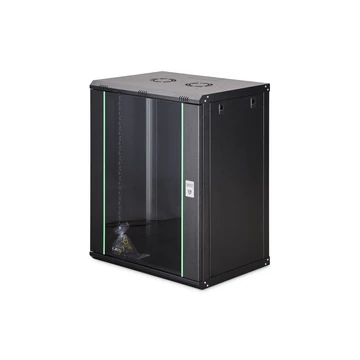 WALL MOUNTING CABINET 600X450MM 16U DYNAMIC 816X600X450MM BLACK