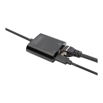 DIGITUS USB Type-C Gigabit Ethernet Adapter with Power Delivery Support