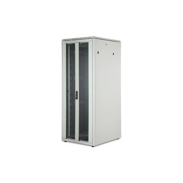 42HE RACK UNIQUE 2053X800X1000 DOUBLE GLASS FRONT DOOR GREY