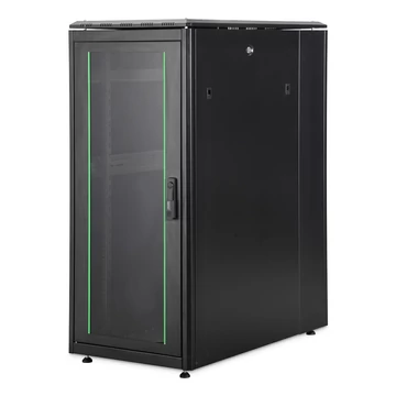 26HE UNIQUE SERVER-N 600B1000T 1342X600X1000MM GLAS DOOR BLACK