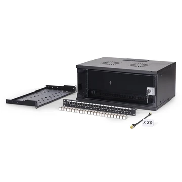 NETW-SET SOHO PRO 4HE 19SW 483MM WALLMOUNT + ACCESSORIES