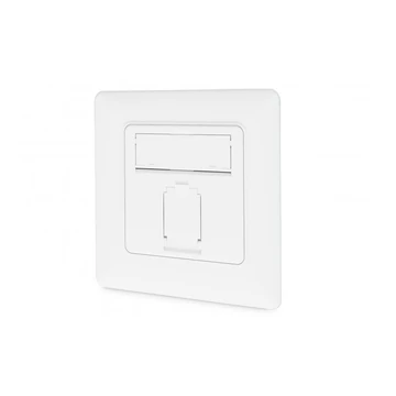 CAT 6A NETWORK OUTLET 1XRJ45 CLASS EA LSA 8 DIRECTIONSL