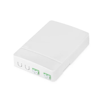FTTH ENCL +2XLC/APC DX COUPL 2X LC(APC) DX ADAB SURFACE MOUNT
