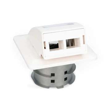 FTTH MOUNTED WALL SC+LC ADAPTER MOUNTWALL-OUTLET SC+LC