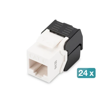CAT 6 KEYSTONE MODUL UNSH-2 PCS SHIELDED TOOL-FREE CONNECTION