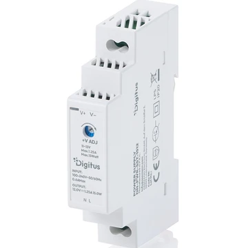 12V/1.25A/15W STEP POWER SUPPLY ENCL. TYPE IDEAL F. SENSORS
