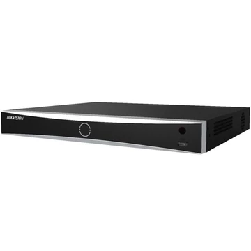 Hikvision NVR rögzítő - DS-7616NXI-K2 / 16P (16 csatorna, 160Mbps rögzítés, H265, HDMI + VGA, 2xUSB, 2x Sata, I / O, 16x PoE)