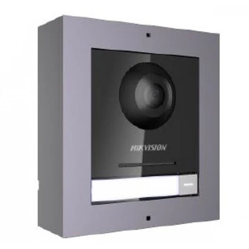 Hikvision IP kaputelefon főmodul - DS-KD8003-IME1 / SURFACE (2MP, kültéri egység, 1 lakás, IP65, IR, mikrofon, hangszóró)