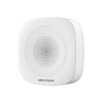 Hikvision AX Pro Sziréna - DS-PS1-I-WE (Beltéri, 110dB, Kék)