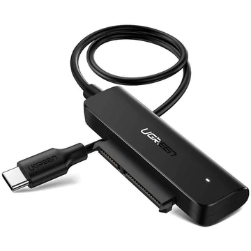 UGREEN USB-C 3.0 --> SATA 2.5" adapter 0,5m fekete (70610)