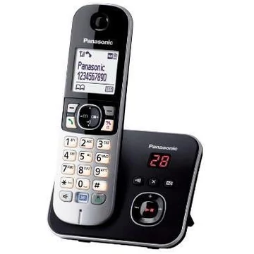 Panasonic KX-TG6821PDB DECT üzenetrögzítős telefon fekete