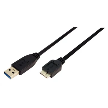 LogiLink CU0037 USB 3.0 A -> B Micro 2x apa  kábel 0.6m