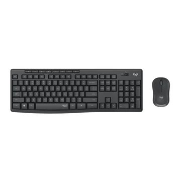 Logitech MK295 Silent vezeték nélküli billentyűzet + egér grafitszürke (920-009806)