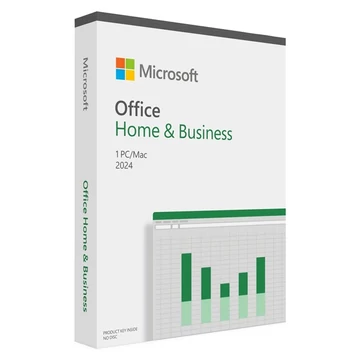 Microsoft Office Home & Business 2024 Hungarian EuroZone Medialess irodai szoftver