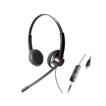Addasound Fejhallgató UC - EPIC 502 (USB csatlakozó, Noice Cancelling mikrofon, fekete-szürke)