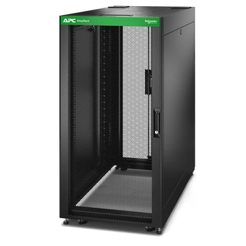 EASY RACK 600MM/24U/1200MM WITH ROOF SIDE PANEL CASTORS FEET 4 B