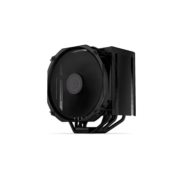 Endorfy CPU Cooler - Fortis 5 Black (14 cm, 4 pin, 6x heatpipe, PWM, TDP 220W, fekete)