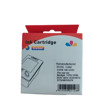 Utángyártott HP F6V24AE Tintapatron Color No.652 /FU/ WHITE BOX Ecopixel