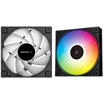 DeepCool Cooler 12cm - FC120  (28dB; max. 105,18 m3 / h; 3pin csatlakozó; ház hűtésre,RGB, PWM)