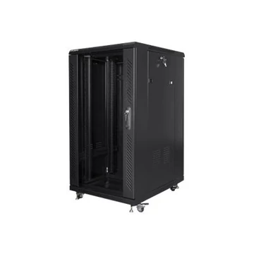 LANBERG FF01-6822-12B Lanberg free-standing rack 19 self-assembly flat pack 22U/ 600x800mm black