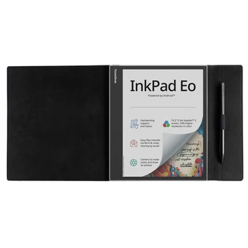 POCKETBOOK e-book tok - PB1042 FLIP gyári Tok fekete
